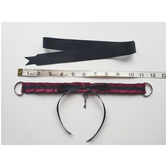 ♡Dark Secret♡ Handmade Kitten Collar/Choker - Picture 5 of 8